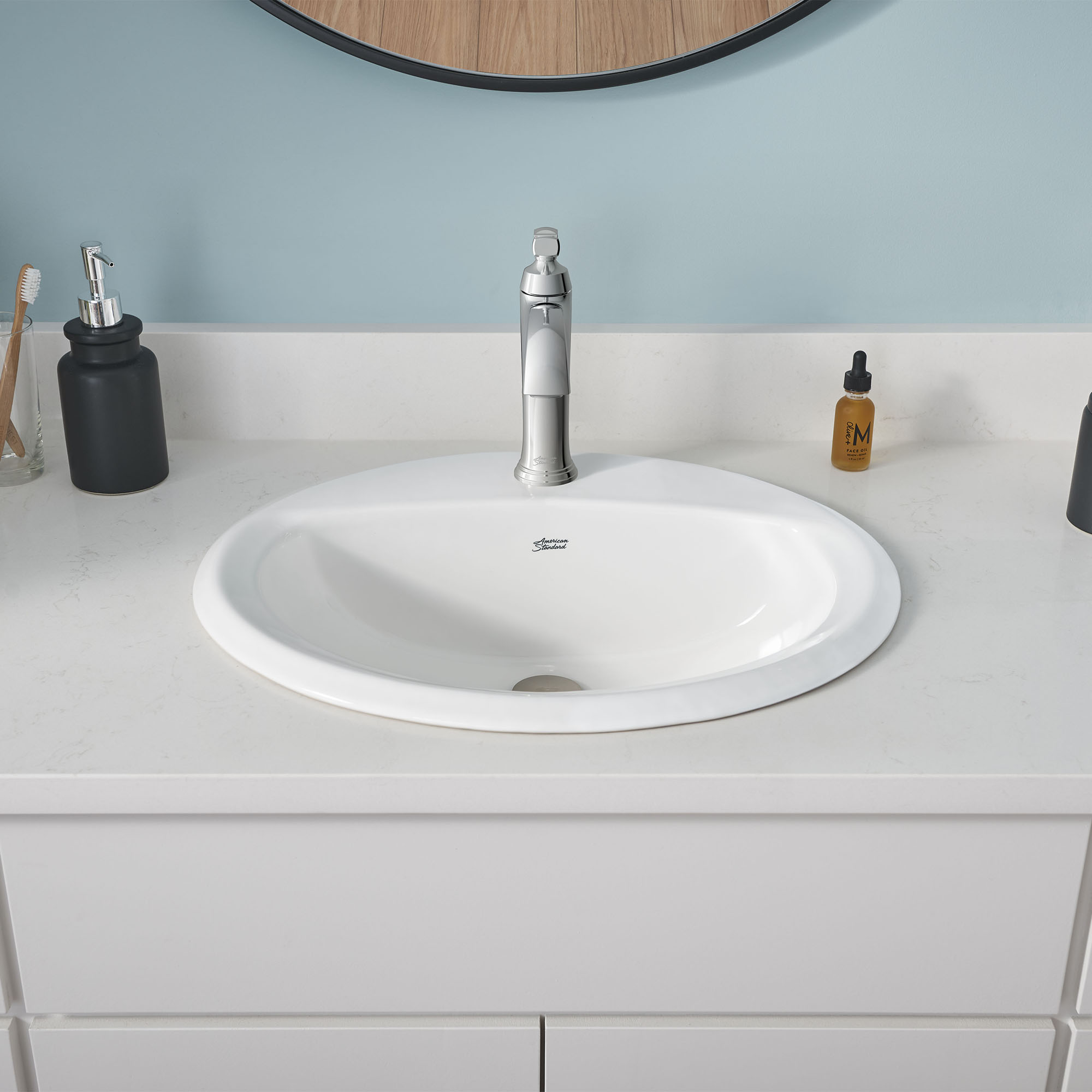 Robinet de salle de bain à poignée unique pour lavabo monotrou Glenmere™ 1,2 gpm/4,5 l/min avec poignée à levier